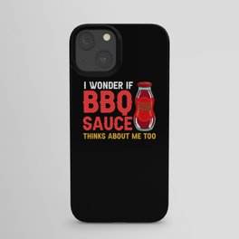 BBQ Sauce Barbeque Recipes Korean Barbecue Keto iPhone Case