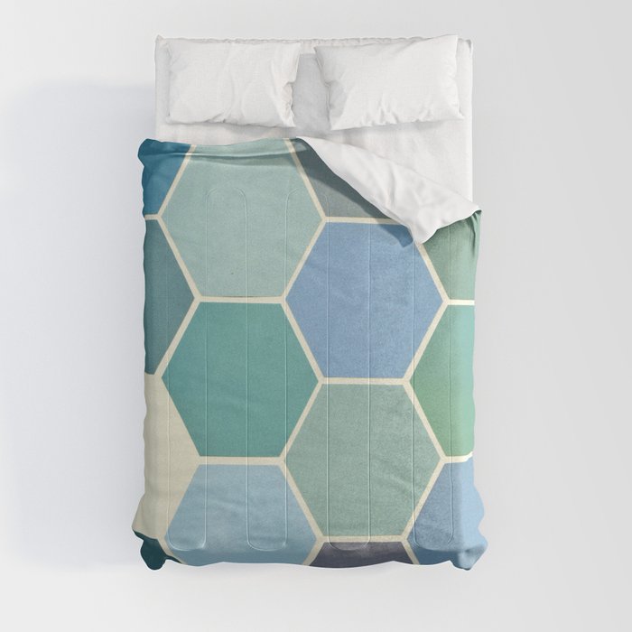 Shades of Blue Comforter