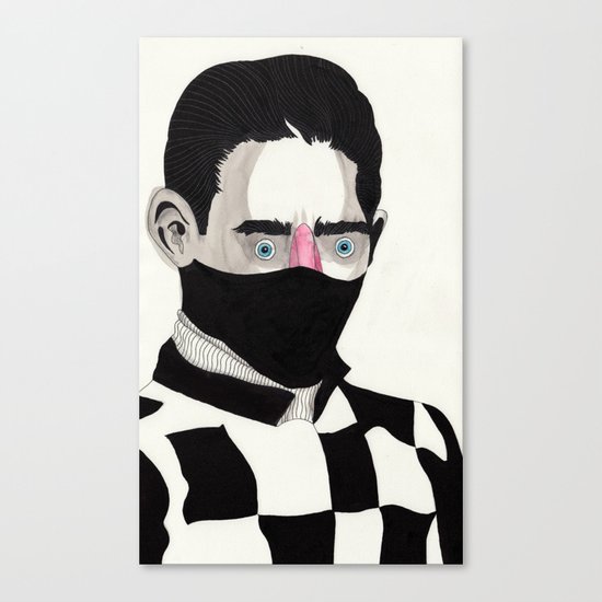 Jockey Canvas Print