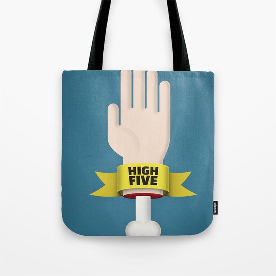 Spooky High Five Tote Bag
