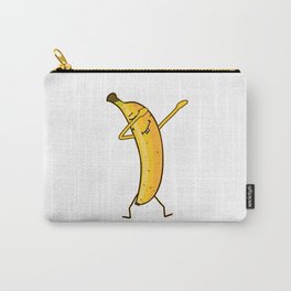Funny Cool Dabbing Banana Sweet Dab Fruit Lover Gift Carry-All Pouch | Funny, Comicstyle, Funnyfruitdesign, Cool, Yellow, Cutedabbing, Fruit, Funnydabbingbanana, Vegandesign, Fruitarian 