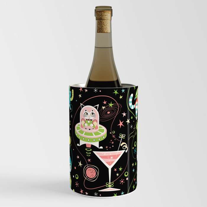 Galactic Cat Cocktails Cosmopolitan Wine Chiller