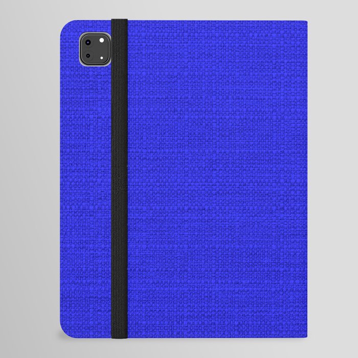 Cobalt Blue Heritage Hand Woven Cloth iPad Folio Case