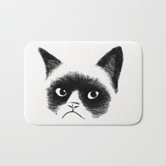 Grumpy Cat Bath Mat