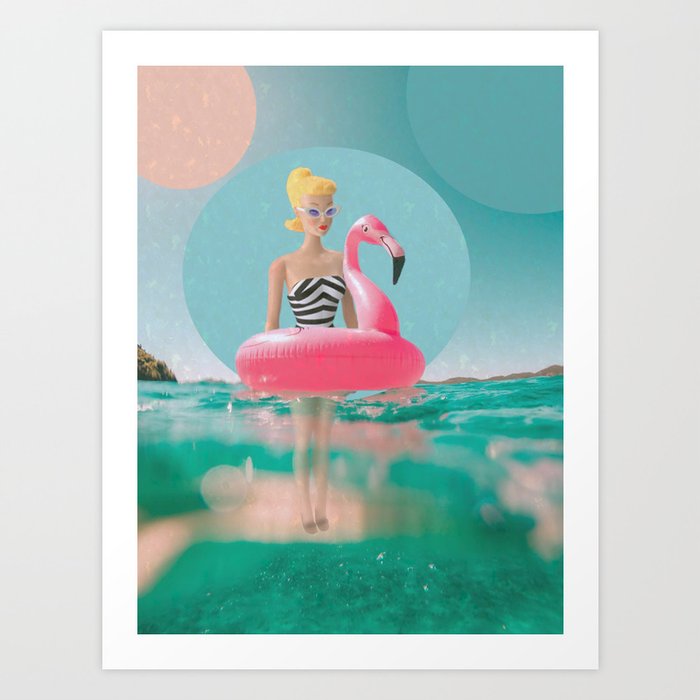 Summer Doll Art Print