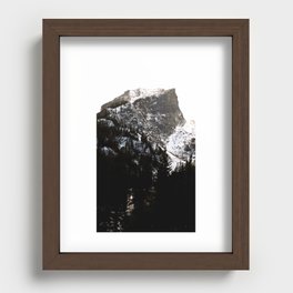Rocky Mountains 7 Recessed Framed Print