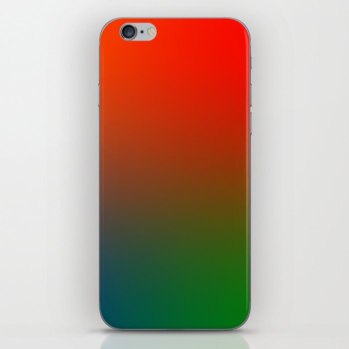 84 Rainbow Gradient Colour Palette 220506 Aura Ombre Valourine Digital Minimalist Art iPhone Skin