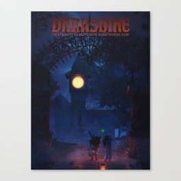 Darkshire (Novel cover) Canvas Print
