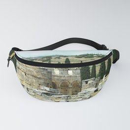 Round Towers The Frontinus Gate Hierapolis Fanny Pack