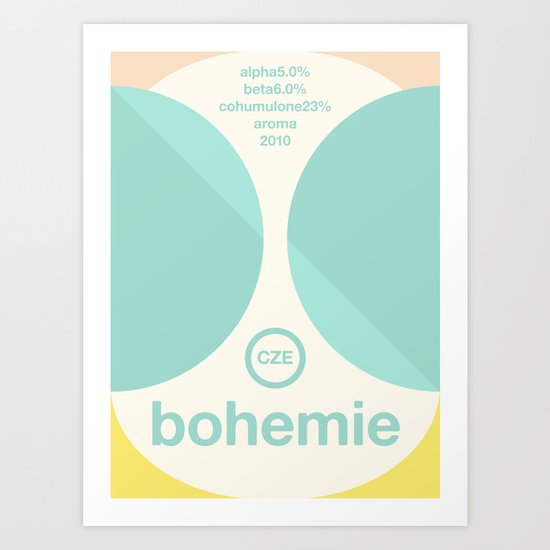 bohemie single hop Art Print
