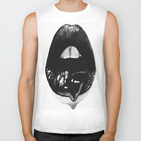 Ink Lips Biker Tank