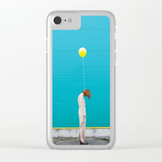 Balloon girl Clear iPhone Case