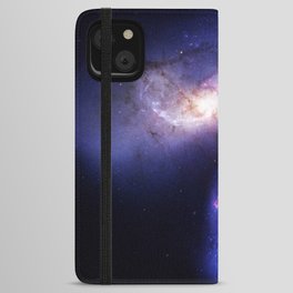 Colorful Universe Nebula Galaxy And Stars iPhone Wallet Case