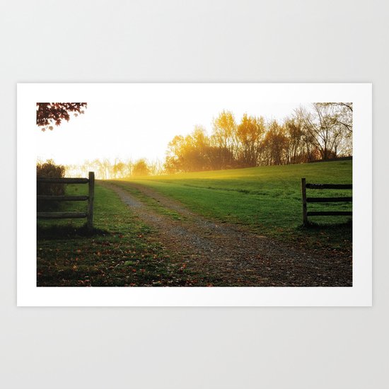 Heavens gate Art Print