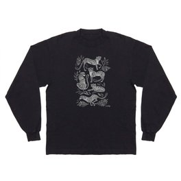 Cheetah Collection – Black Long Sleeve T-shirt
