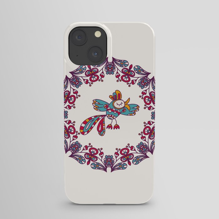 Exotic bird iPhone Case