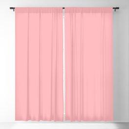 Brain Pink Blackout Curtain