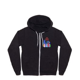Cats Against Catcalling Full Zip Hoodie