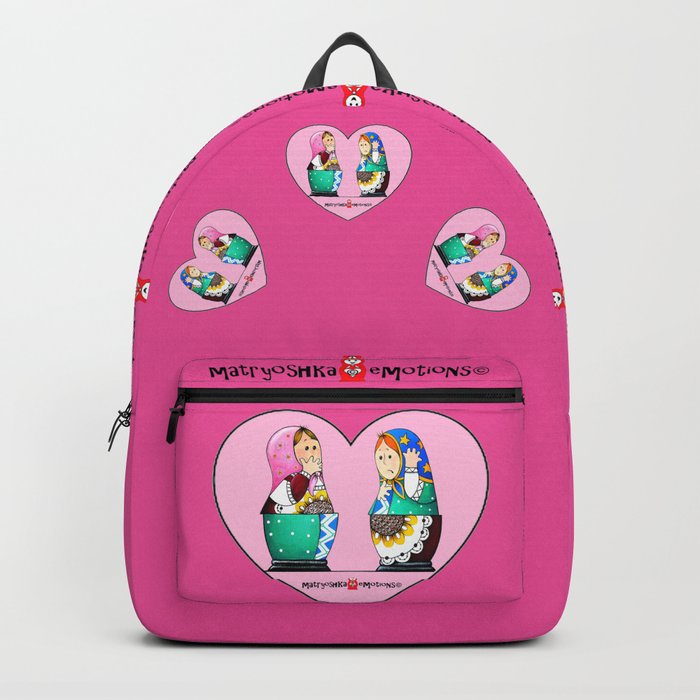 Pink Valentine Backpack