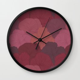 Soft Colors Pattern Wall Clock