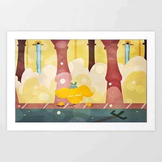 The Fountain Room Art Print