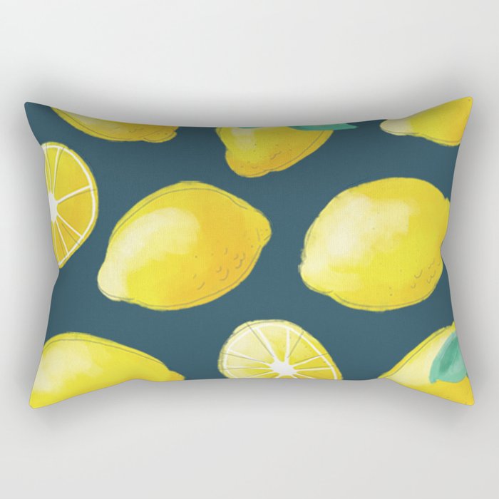 Amor amarillo Rectangular Pillow