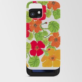 Wild floral design iPhone Card Case