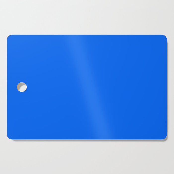 Unfinished ~ Bright Blue Cutting Board