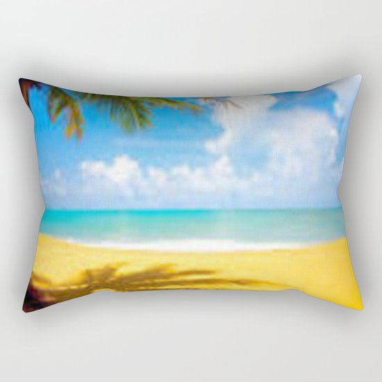 kill the beach Rectangular Pillow
