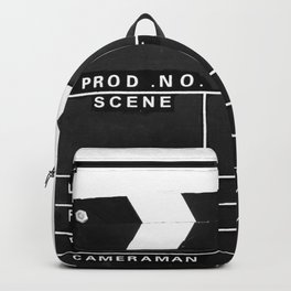 Film Movie Video production Clapper board Backpack | Photo, Clapboard, Director, Hollywood, Syncslate, Filmdirector, Black and White, Video, Films, Acting 