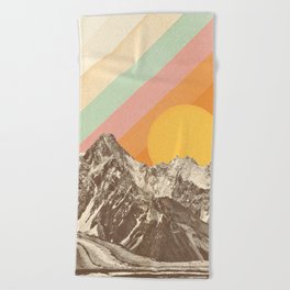Mountainscape 1 Beach Towel