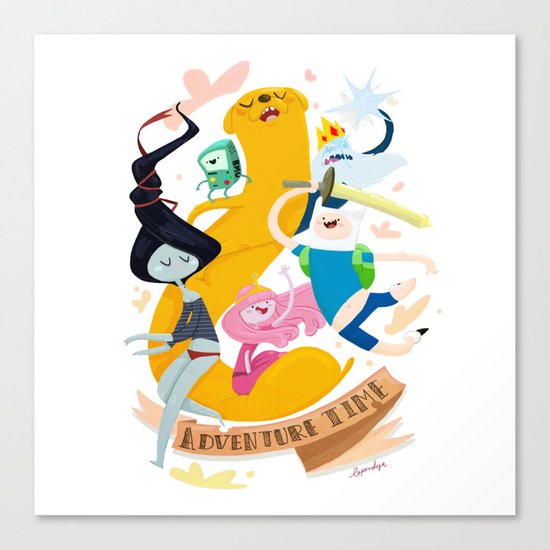 Adventure Time Canvas Print