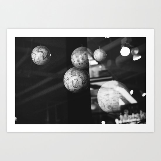 travel dreams Art Print