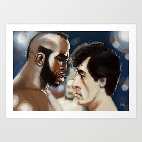 Fight! Art Print