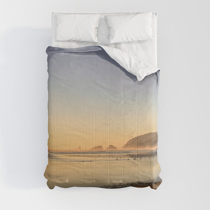 Canon Beach Sunset Comforter