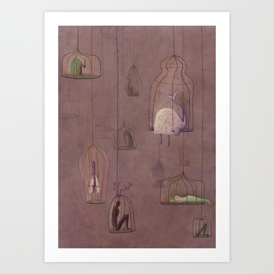 Bestiary Art Print