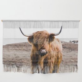 Beautiful Highland Cow Wall Hanging