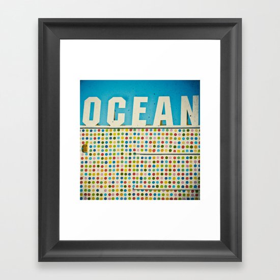 Ocean Framed Art Print