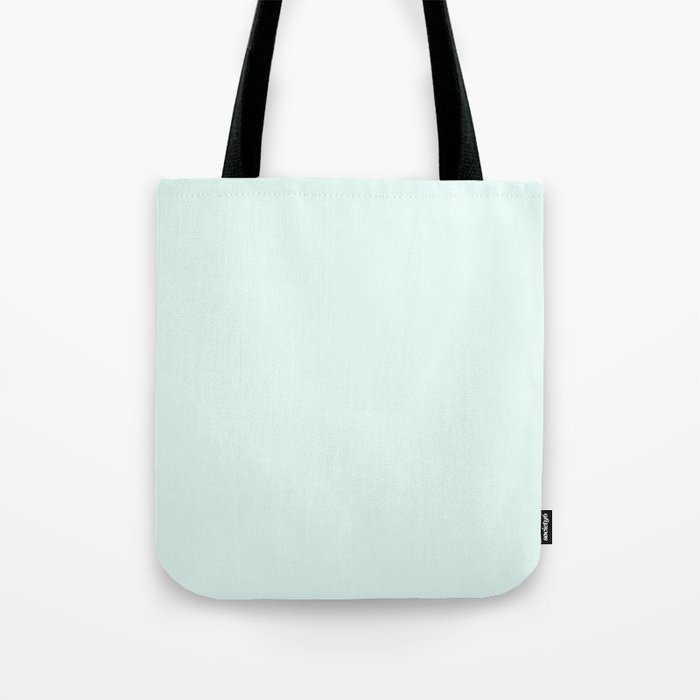 Soft Mint Blue Tote Bag