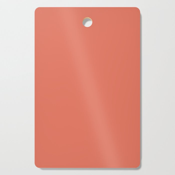 Terracotta Solid Color Cutting Board
