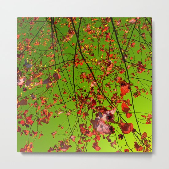 red tree IV Metal Print