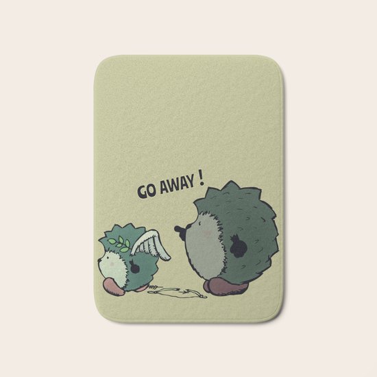 Go away! Bath Mat