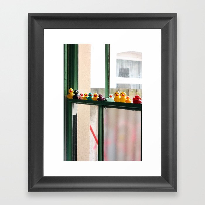 Ducks. Framed Art Print