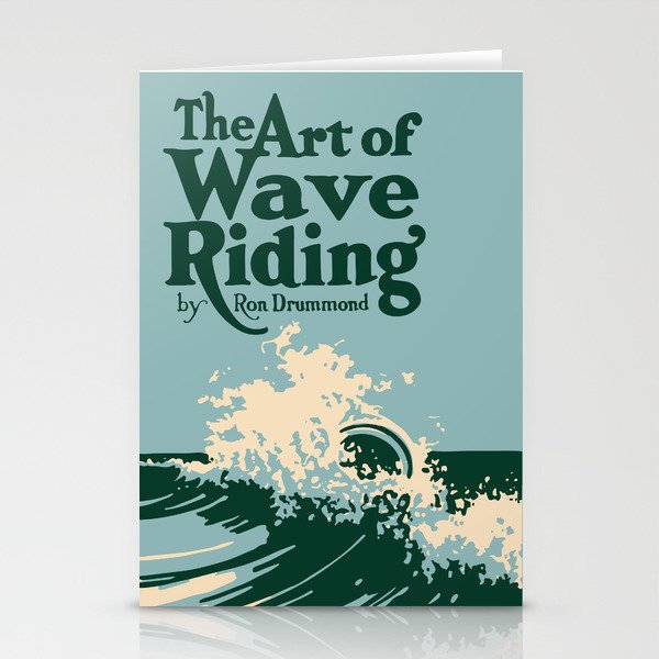 The Art of Wave Riding 1931, First Surfing Book Artwork, for Wall Art, Prints, Posters, Tshirts, Men, Women, Kids Stationery Cards