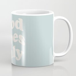 good vibes only (teal) Coffee Mug