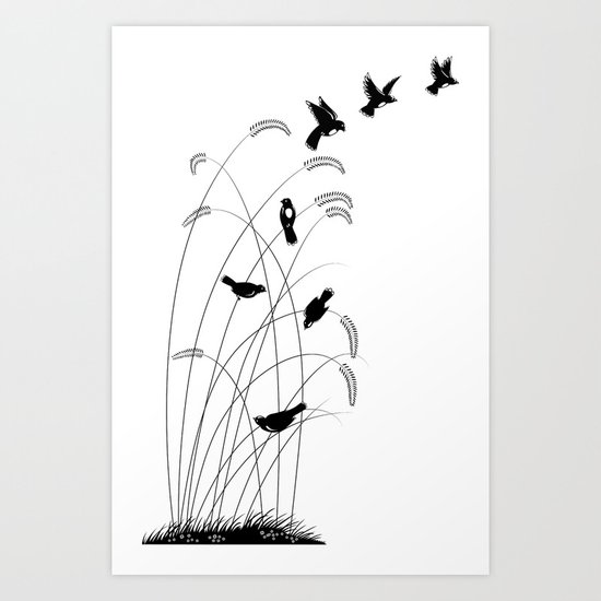 Birds Art Print