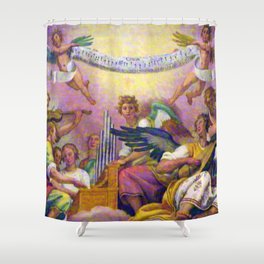 Angels in Rome Shower Curtain