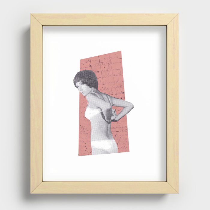 insert coin Recessed Framed Print