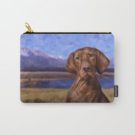 Drawing funny Vizsla Pointer Carry-All Pouch
