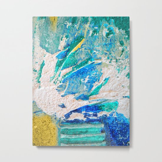 ABSTRACTS II Metal Print